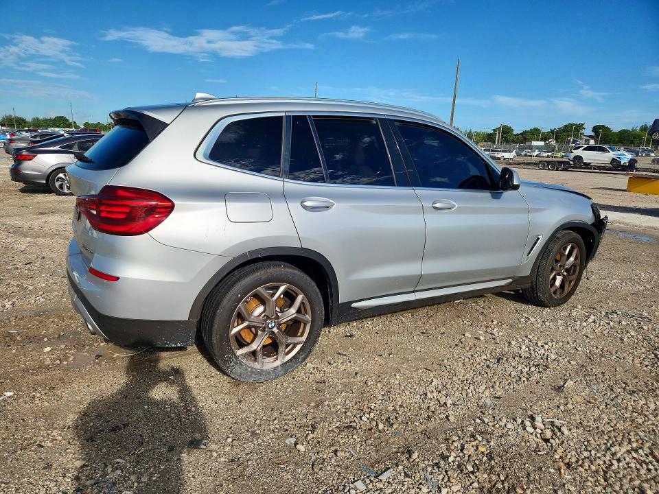 2021 Bmw X3 მანქანა იყიდება აუქციონზე, vin: 5UXTY3C07M9H17369, აუქციონის ნომერი: 69244446