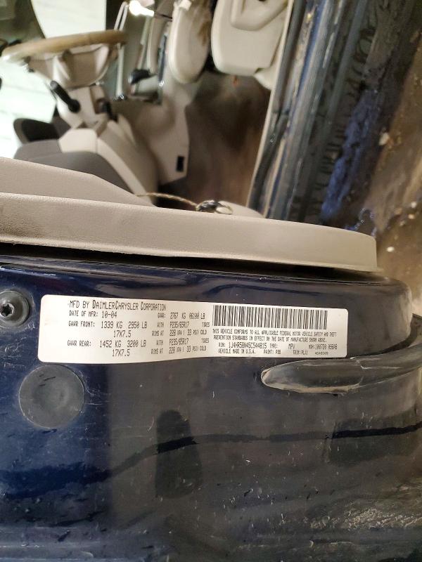 Aukcja sprzedaży 2005 Jeep Grand Cherokee, vin: 1J4HR58N45C544815, numer aukcji: 68706086