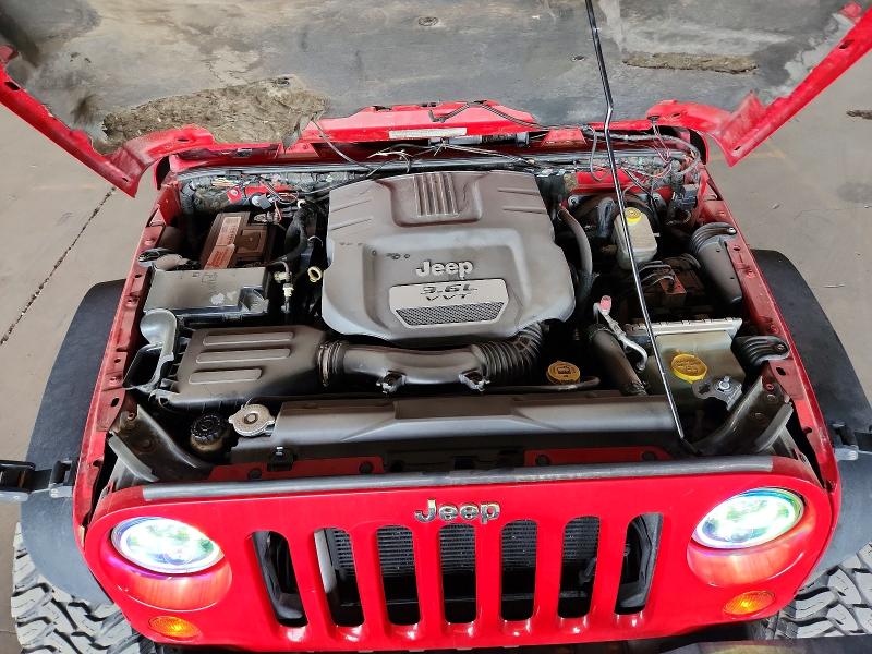 70500156 :رقم المزاد ، 1C4BJWEGXCL188981 vin ، 2012 Jeep Wrangler Unlimited مزاد بيع