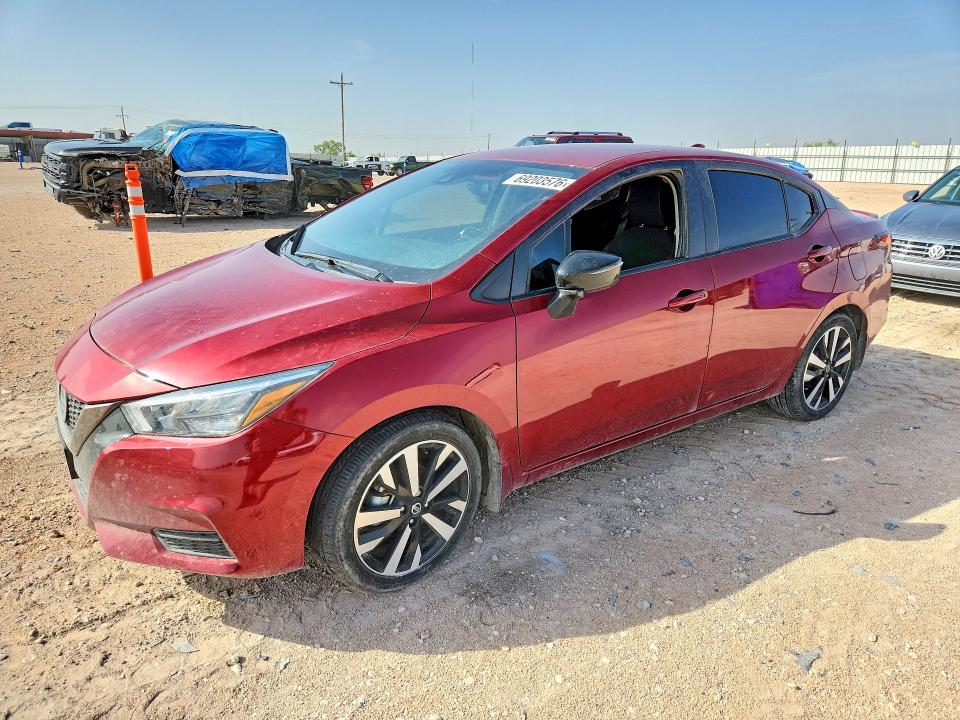 2022 Nissan Versa მანქანა იყიდება აუქციონზე, vin: 3N1CN8FV2NL852489, აუქციონის ნომერი: 69203576