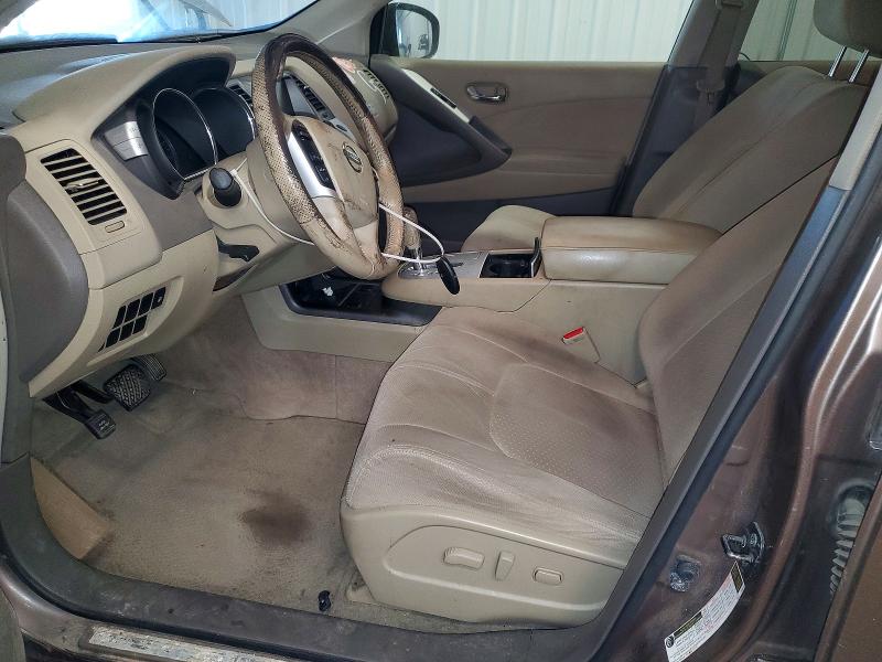 2011 Nissan Murano მანქანა იყიდება აუქციონზე, vin: JN8AZ1MW4BW168937, აუქციონის ნომერი: 70041306