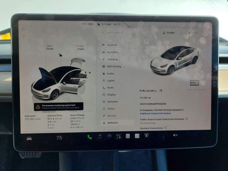Продажа на аукционе авто 2023 Tesla Model 3, vin: 5YJ3E1EA8PF452294, номер лота: 70015616