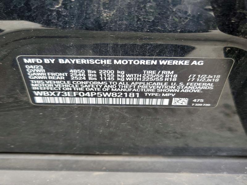 Aukcja sprzedaży 2023 Bmw X1, vin: WBX73EF04P5W82181, numer aukcji: 67728236