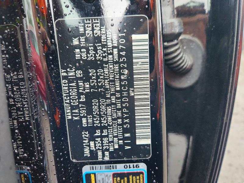 Продаж на аукціоні авто 2022 Kia Telluride, vin: 5XYP5DHC5NG254701, номер лоту: 67103356