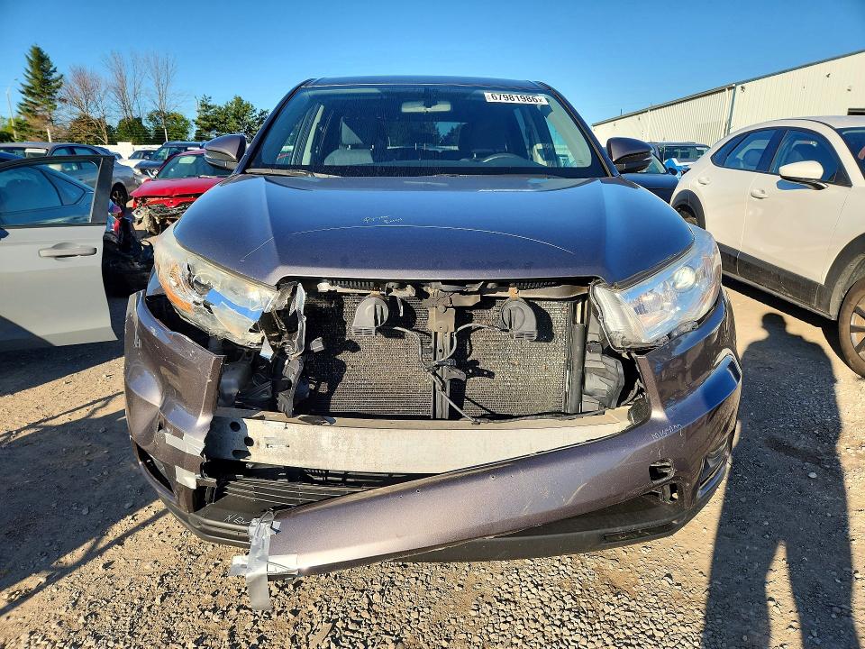 Aukcja sprzedaży 2014 Toyota Highlander, vin: 5TDBKRFH0ES035811, numer aukcji: 67981986