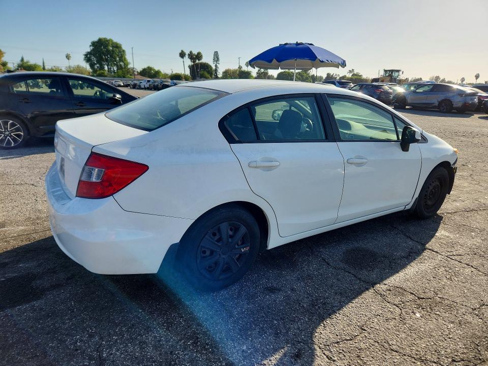 2012 Honda Civic მანქანა იყიდება აუქციონზე, vin: JHMFB2F51CS002219, აუქციონის ნომერი: 70846546