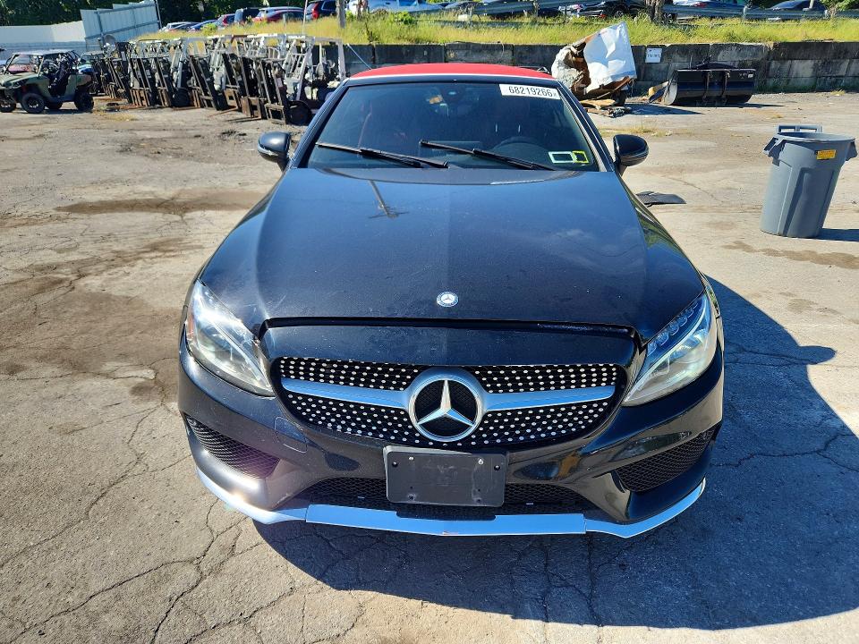 68219266 :رقم المزاد ، WDDWK4KB1HF536030 vin ، 2017 Mercedes-benz C مزاد بيع