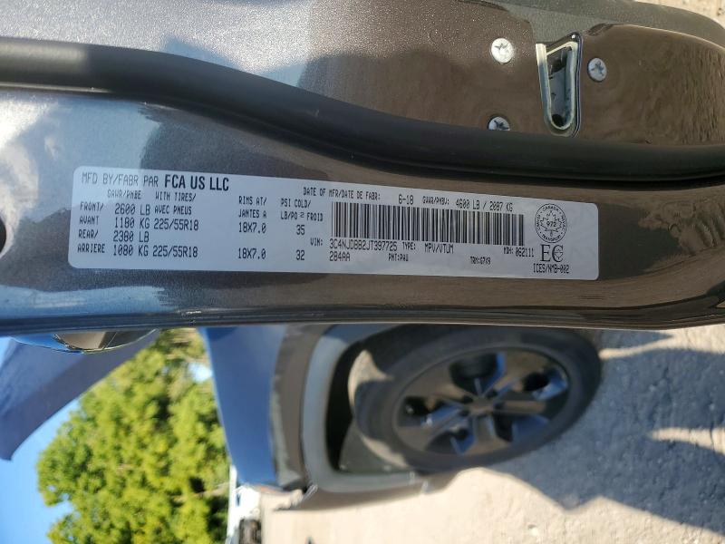 Продаж на аукціоні авто 2018 Jeep Compass, vin: 3C4NJDBB2JT397725, номер лоту: 70113196
