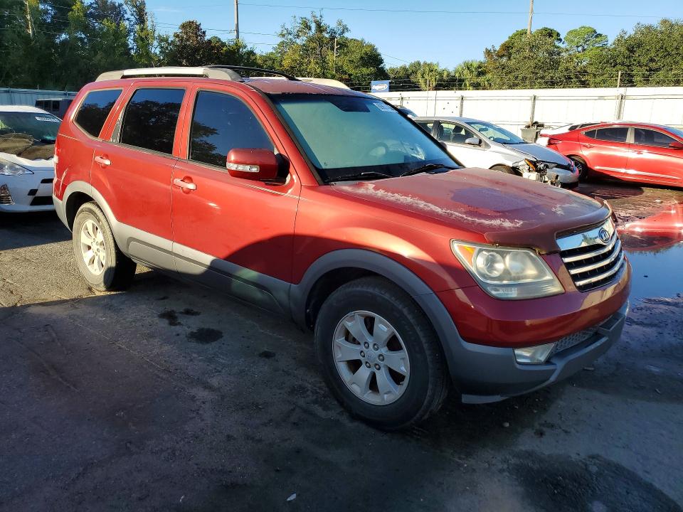 2009 Kia Borrego მანქანა იყიდება აუქციონზე, vin: KNDJJ741695028561, აუქციონის ნომერი: 69857456