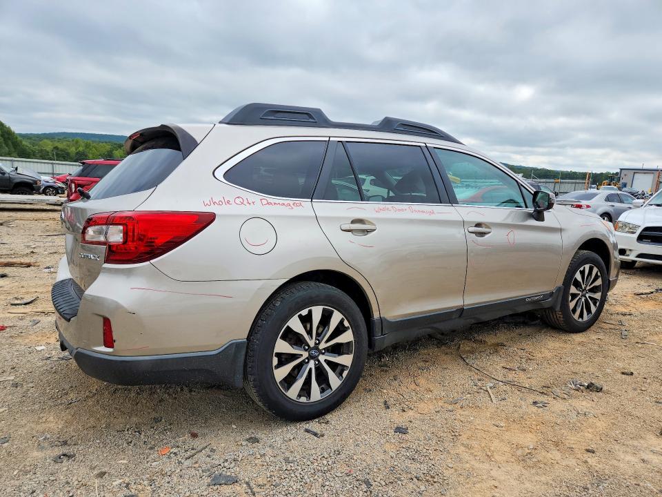 2015 Subaru Outback მანქანა იყიდება აუქციონზე, vin: 4S4BSBNC8F3351694, აუქციონის ნომერი: 68922136
