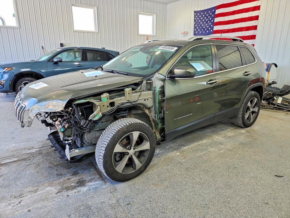 2019 Jeep Cherokee მანქანა იყიდება აუქციონზე, vin: 1C4PJMDX1KD217210, აუქციონის ნომერი: 68653536