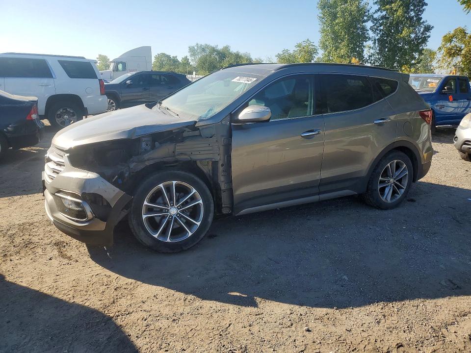 2017 Hyundai Santa Fe Sport მანქანა იყიდება აუქციონზე, vin: 5XYZUDLAXHG462496, აუქციონის ნომერი: 70277046