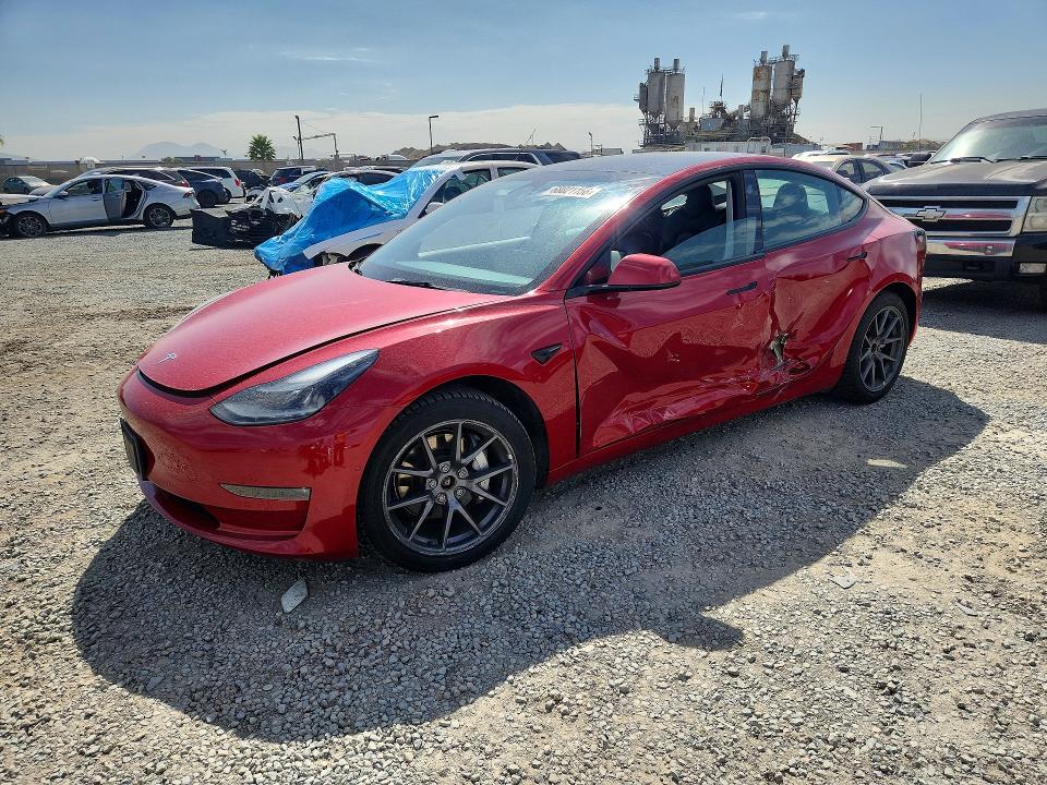 Продажа на аукционе авто 2022 Tesla Model 3, vin: 5YJ3E1EB6NF317899, номер лота: 68021156