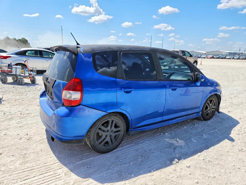 69983236 :رقم المزاد ، JHMGD38647S023288 vin ، 2007 Honda Fit مزاد بيع