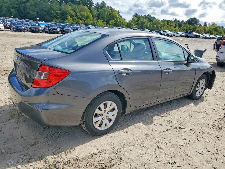 69706406 :رقم المزاد ، 2HGFB2F54CH572029 vin ، 2012 Honda Civic مزاد بيع