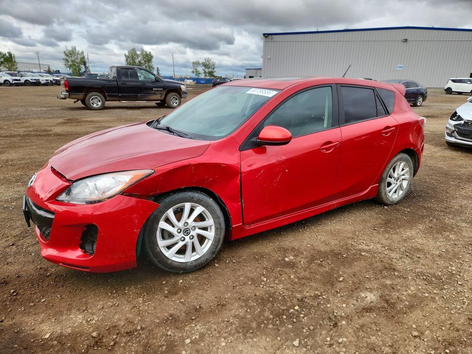 2013 Mazda 3 მანქანა იყიდება აუქციონზე, vin: JM1BL1L75D1841536, აუქციონის ნომერი: 68789586