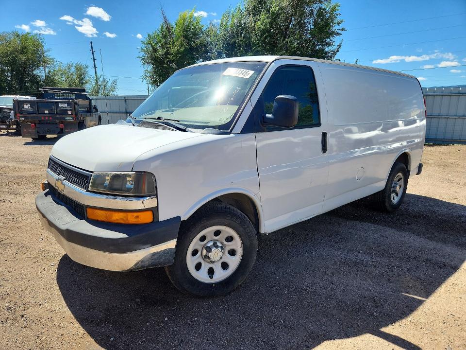 2013 Chevrolet Express G1500 მანქანა იყიდება აუქციონზე, vin: 1GCSGAFX7D1164179, აუქციონის ნომერი: 66783846