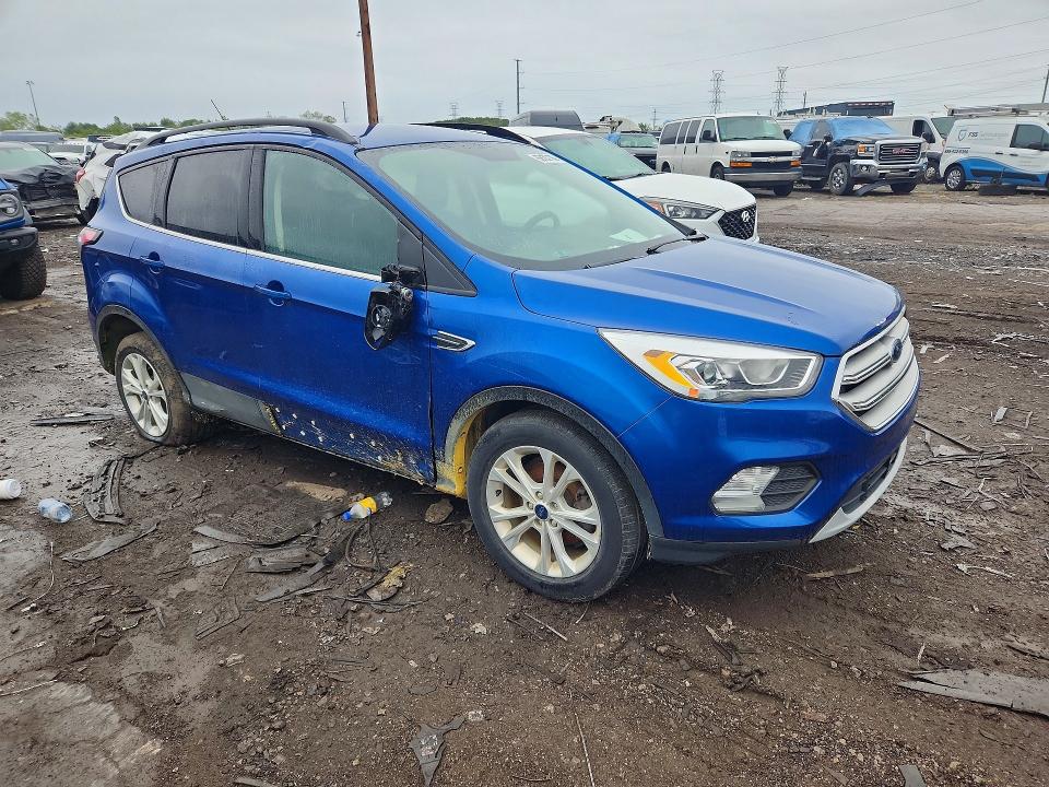2018 Ford Escape მანქანა იყიდება აუქციონზე, vin: 1FMCU0HD1JUD57587, აუქციონის ნომერი: 69107106