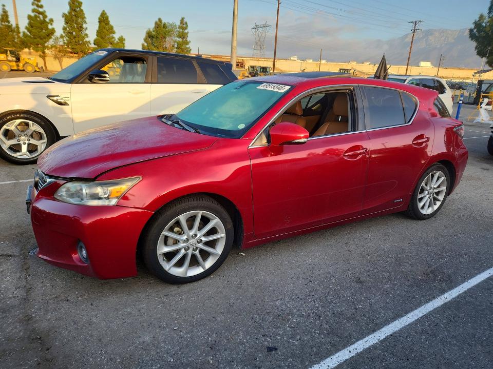 69515546 :رقم المزاد ، JTHKD5BH0D2122783 vin ، 2013 Lexus Ct مزاد بيع