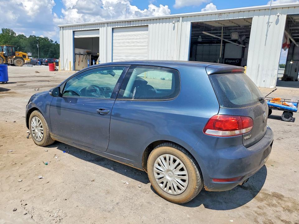 2010 Volkswagen Golf მანქანა იყიდება აუქციონზე, vin: WVWBA7AJ5AW412354, აუქციონის ნომერი: 67553796