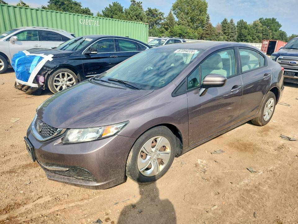 Продажа на аукционе авто 2015 Honda Civic, vin: 19XFB2F51FE113541, номер лота: 67094226