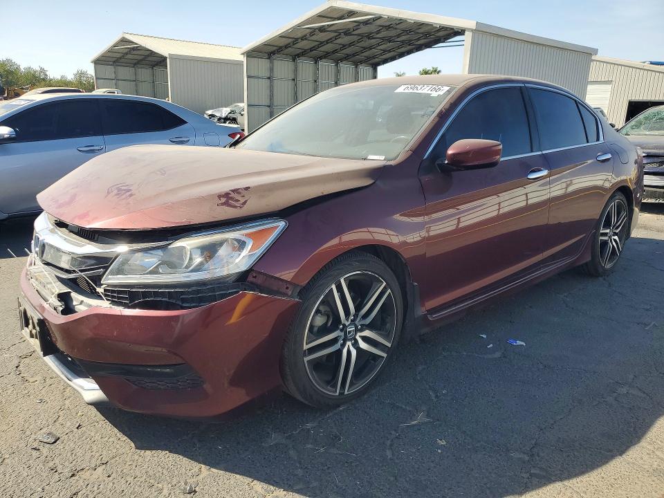 Auction sale of the 2016 Honda Accord, vin: 1HGCR2F59GA227078, lot number: 69637166