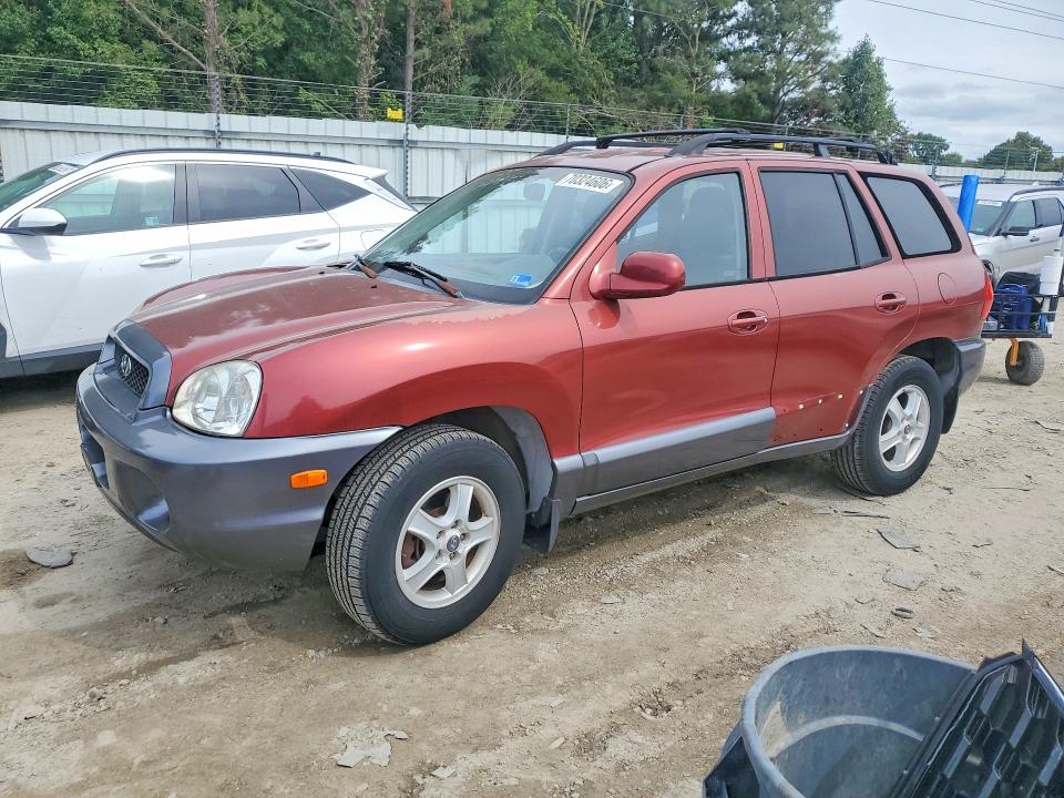 Продажа на аукционе авто 2002 Hyundai Santa Fe, vin: KM8SC13D62U210999, номер лота: 70324606