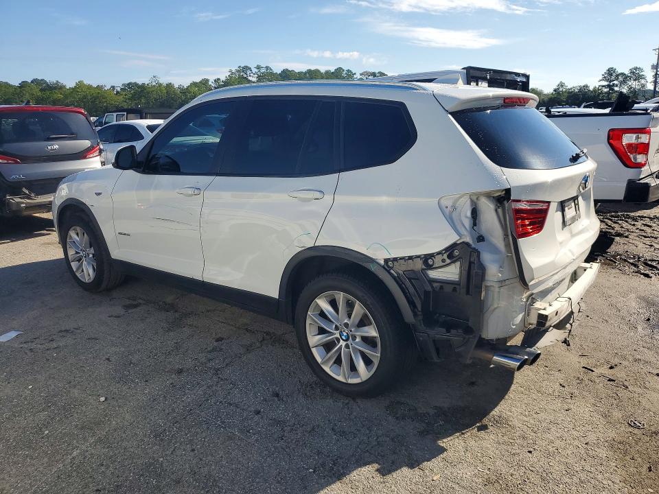 2017 Bmw X3 მანქანა იყიდება აუქციონზე, vin: 5UXWZ7C55H0U45652, აუქციონის ნომერი: 67732886