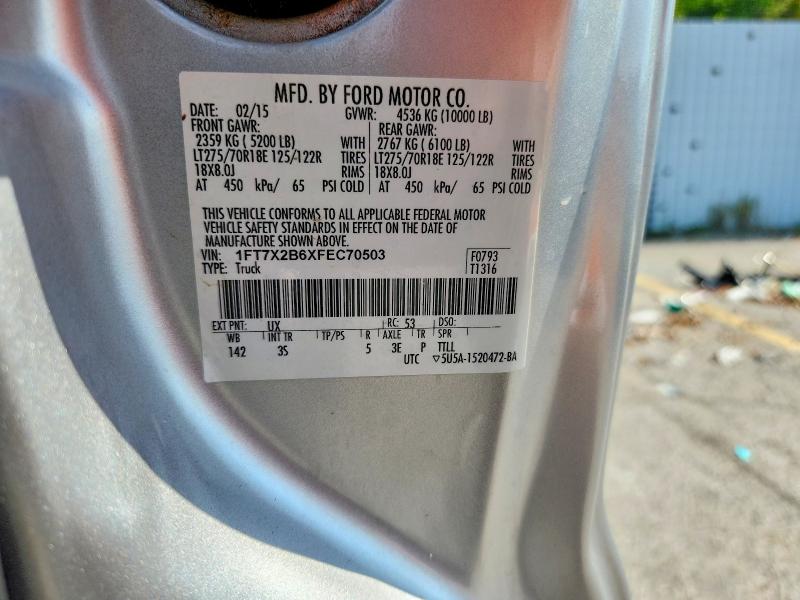 Продажа на аукционе авто 2015 Ford F250, vin: 1FT7X2B6XFEC70503, номер лота: 67829036