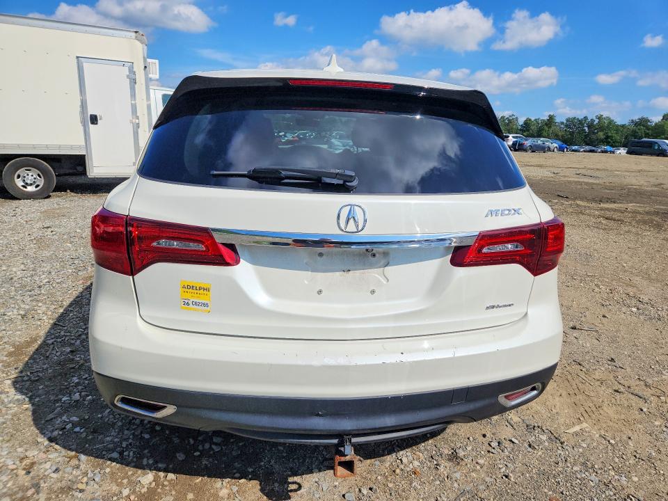 Auction sale of the 2016 Acura Mdx, vin: 5FRYD4H4XGB062733, lot number: 67870186