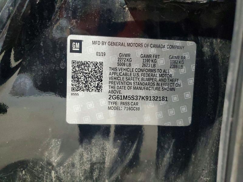 Продажа на аукционе авто 2019 Cadillac Xts, vin: 2G61M5S37K9132181, номер лота: 67214776
