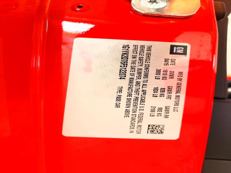 Продажа на аукционе авто 2015 Chevrolet Corvette, vin: 1G1YK2D76F5122074, номер лота: 69728656