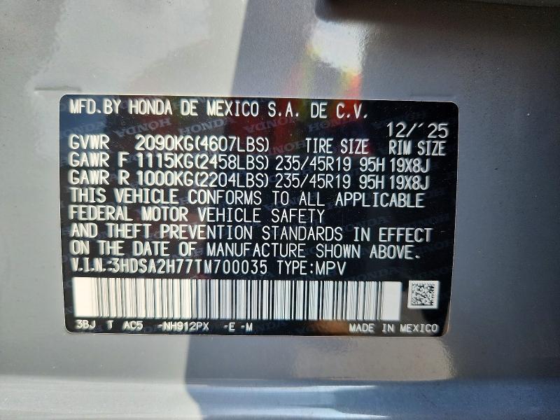 Продажа на аукционе авто 2026 Acura Adx, vin: 3HDSA2H77TM700035, номер лота: 67721426