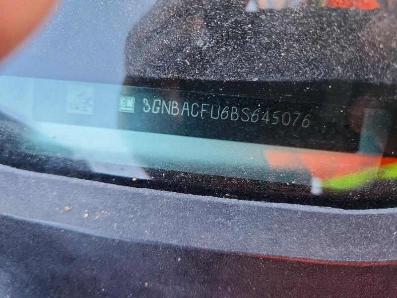 68100966 :رقم المزاد ، 3GNBACFU6BS645076 vin ، 2011 Chevrolet Hhr مزاد بيع