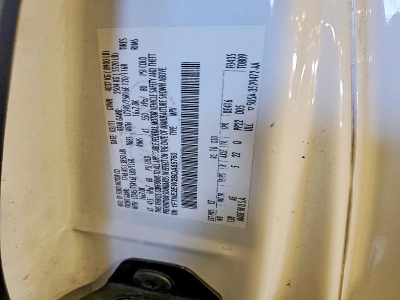 Aukcja sprzedaży 2011 Ford Econoline, vin: 1FTNE2EW2BDA85760, numer aukcji: 69131856