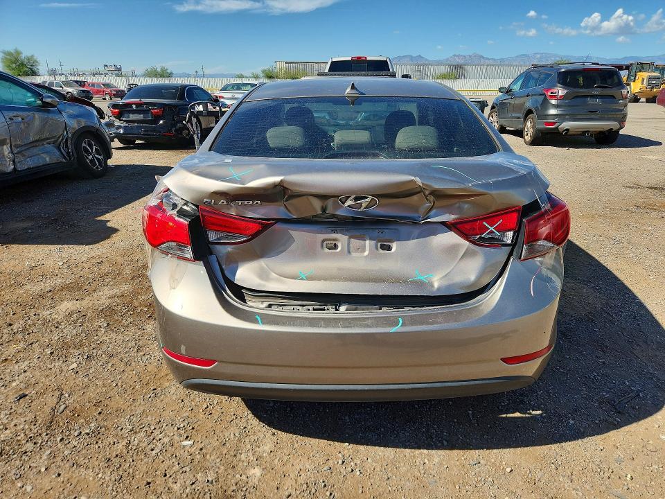 68077136 :رقم المزاد ، 5NPDH4AE3GH696801 vin ، 2016 Hyundai Elantra مزاد بيع