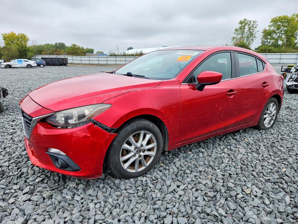 69499546 :رقم المزاد ، JM1BM1M77F1220636 vin ، 2015 Mazda 3 مزاد بيع