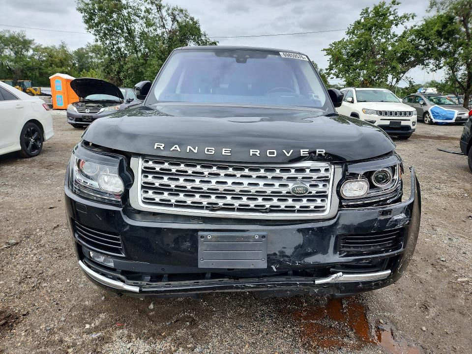2017 Land Rover Range Rover მანქანა იყიდება აუქციონზე, vin: SALGS2FE5HA354814, აუქციონის ნომერი: 69859576