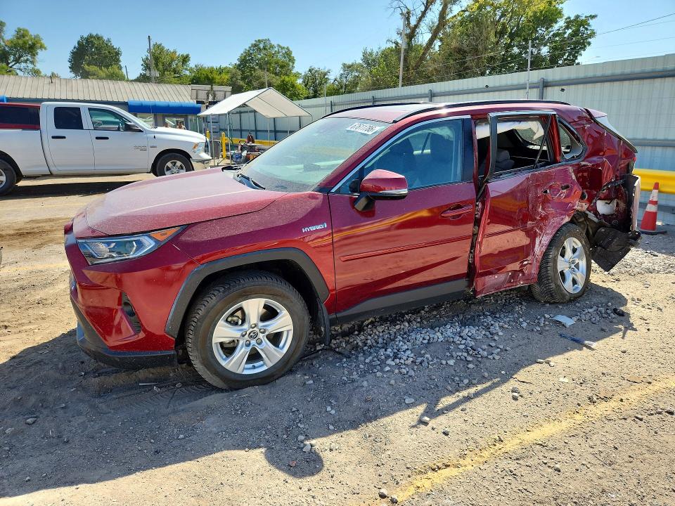 2020 Toyota Rav4 Hybrid მანქანა იყიდება აუქციონზე, vin: 2T3RWRFV6LW073466, აუქციონის ნომერი: 67611786