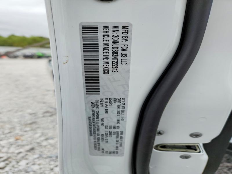 2022 Jeep Compass მანქანა იყიდება აუქციონზე, vin: 3C4NJDBB3NT222812, აუქციონის ნომერი: 69850596