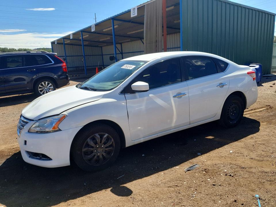 2014 Nissan Sentra მანქანა იყიდება აუქციონზე, vin: 3N1AB7AP3EL647265, აუქციონის ნომერი: 67904516