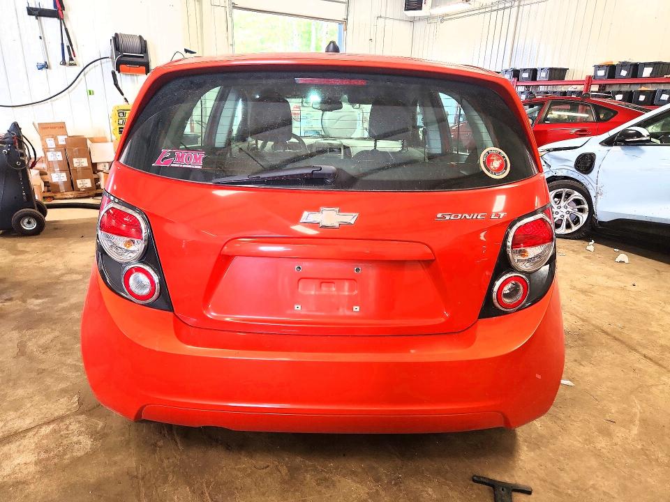 Продажа на аукционе авто 2012 Chevrolet Sonic, vin: 1G1JC6SH7C4125018, номер лота: 70720836