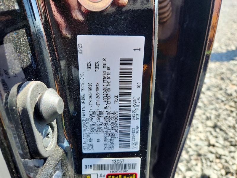 Продажа на аукционе авто 2023 Toyota Tundra, vin: 5TFLA5DB7PX089957, номер лота: 67747596