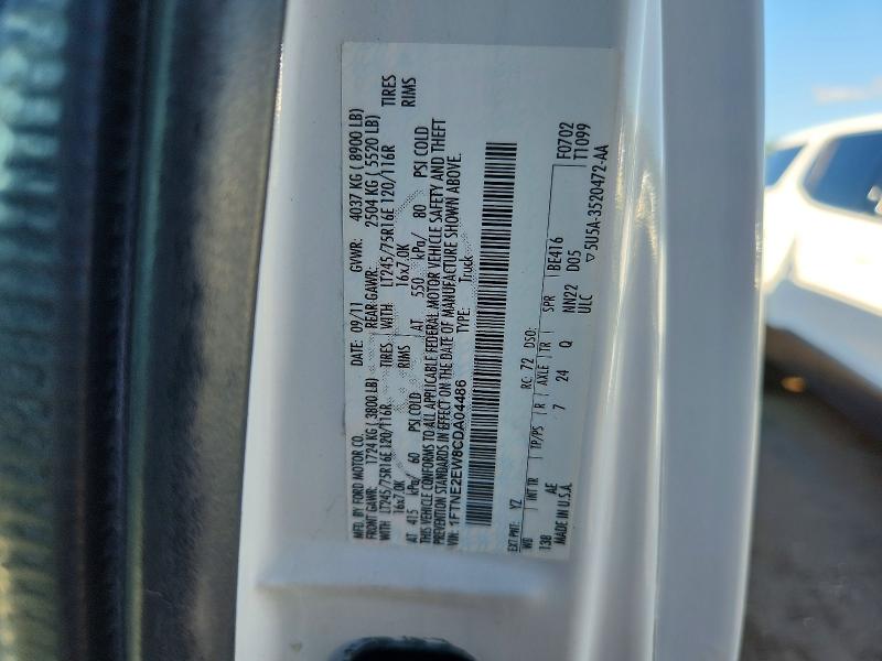 2012 Ford Econoline მანქანა იყიდება აუქციონზე, vin: 1FTNE2EW8CDA04486        , აუქციონის ნომერი: 69131836