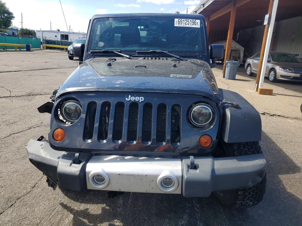 2012 Jeep Wrangler Unlimited მანქანა იყიდება აუქციონზე, vin: 1C4HJWEGXCL190370, აუქციონის ნომერი: 69125196
