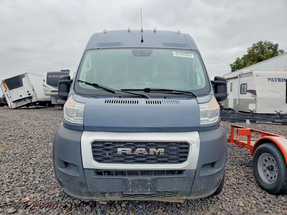 2021 Ram Promaster 3500 მანქანა იყიდება აუქციონზე, vin: 3C6MRVJG2ME586172, აუქციონის ნომერი: 69055846