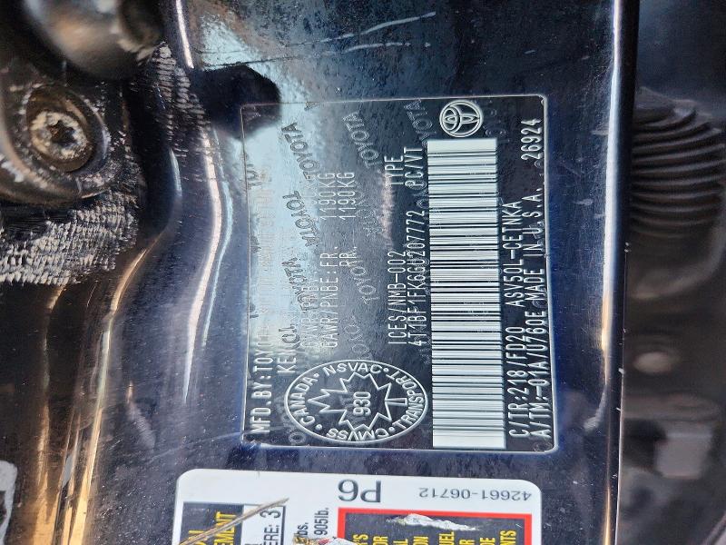 67430006 :رقم المزاد ، 4T1BF1FK6GU207772 vin ، 2016 Toyota Camry مزاد بيع