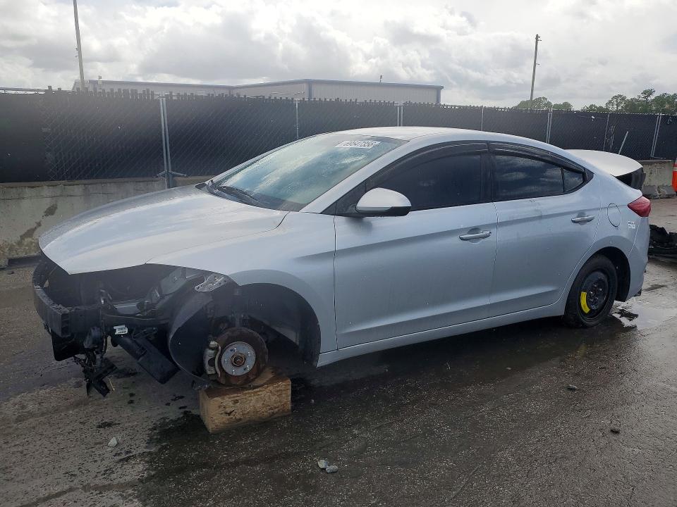 69547356 :رقم المزاد ، 5NPD84LF5JH284232 vin ، 2018 Hyundai Elantra مزاد بيع