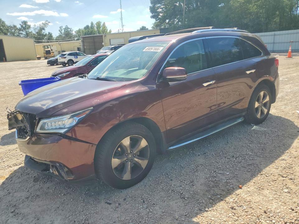 Auction sale of the 2014 Acura Mdx, vin: 5FRYD4H2XEB031431, lot number: 69097666