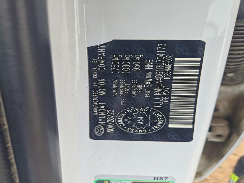 68180856 :رقم المزاد ، KMHLN4DG1RU704173 vin ، 2024 Hyundai Elantra مزاد بيع
